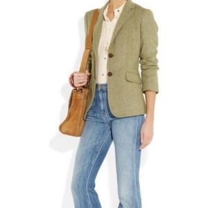 J.Crew Hacking Jacket- Wool Herringbone